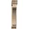 Ekena Millwork Legacy Traditional Rough Sawn Bracket w/ Offset Brace, Douglas Fir, 8"W x 40"D x 44"H BKT0806X40X44LEC01RDF - alternate 2